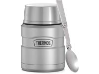 Термос для еды THERMOS KING SK-3000 MMS 0,47L складная ложка, стальной — от интернет-магазина MWROS