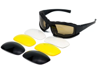 Очки стрелковые ShotTime Panthera, защитные, комплект с 4 линзами — от интернет-магазина MWROS