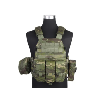 Тактический жилет с 3-мя подсумками EmersonGear LBT6094A style Plate Carrier (Multicam Tropic) — от интернет-магазина MWROS