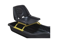 Сиденье с пластиковой раскладной спинкой