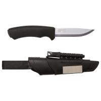 Нож Morakniv Bushcraft Survival Black Ultimate Knife, огниво и точилка — от интернет-магазина MWROS
