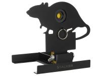 Мишень подъёмная Stalker Крыса, сталь, 3 мм, области попадания: 40,25,15мм — от интернет-магазина MWROS