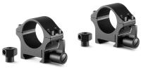 Кольца быстросъемные Hawke стальные на 25.4 мм низкие рычажные — от интернет-магазина MWROS