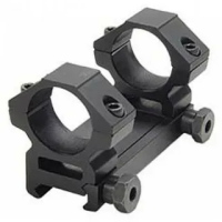 Небыстросъемный моноблок Leapers, кольца 25,4 мм, 2 винта, BH 14 мм на Picatinny/Weaver — от интернет-магазина MWROS