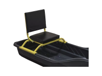 Сиденье с мягкой сидушкой и раскладной спинкой