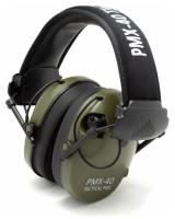 Наушники активные Pyramex PMX-40 Tactical PRO (green) — от интернет-магазина MWROS