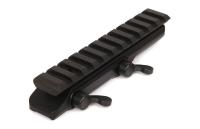 Быстросъемный кронштейн MAK на едином основании на призму 12 мм с верхней планкой Weaver — от интернет-магазина MWROS