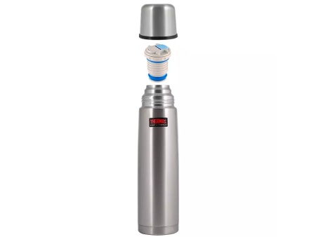 Термос для напитков THERMOS FBB-1000 B SBK 1L, стальной — от интернет-магазина MWROS