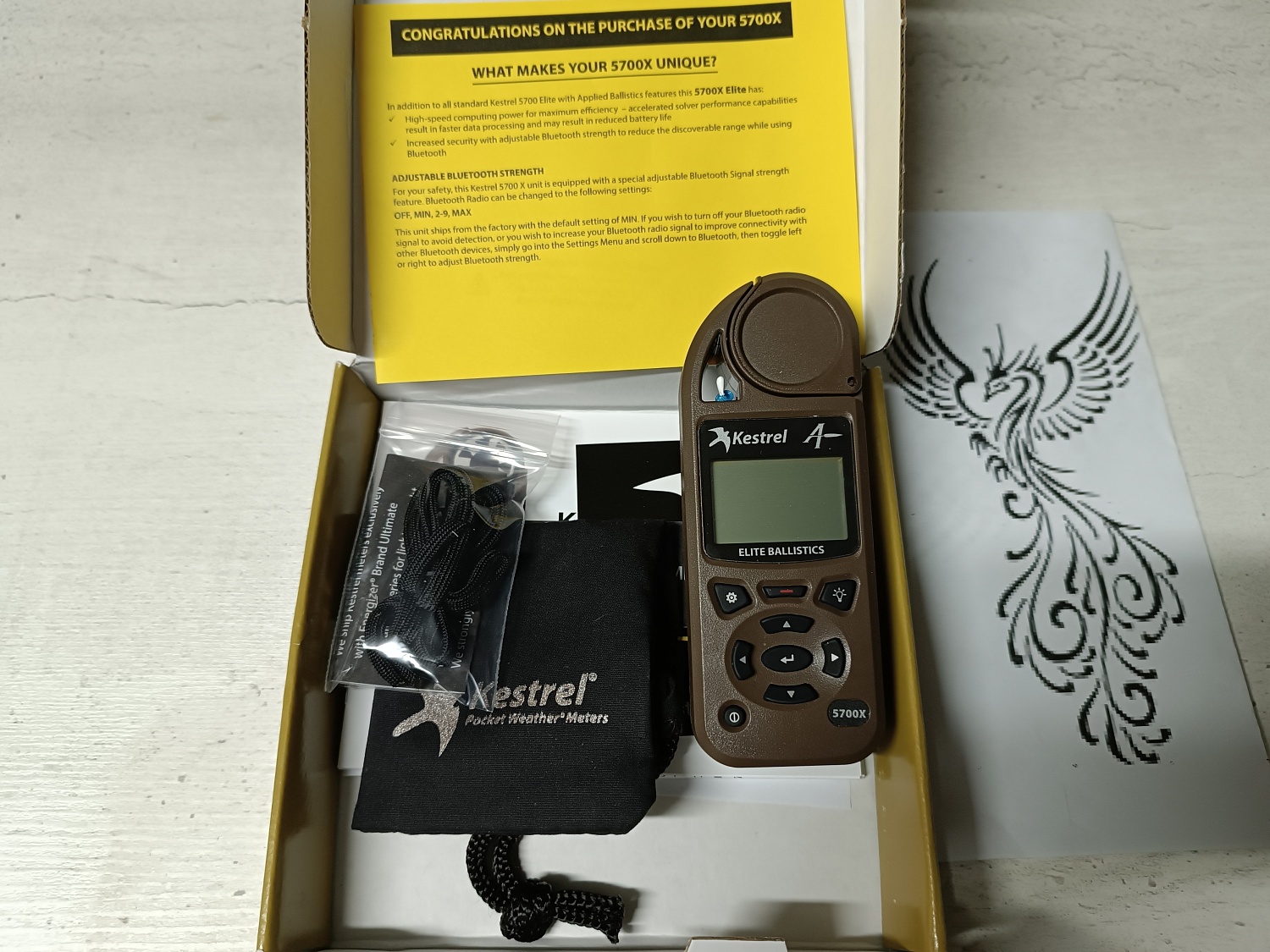 Карманная метеостанция Kestrel Elite 5700X Link Applied Ballistic Dark Earth