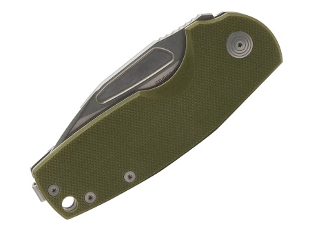 Нож складной SOG Stout SJ OD Green Stonewash сталь Cryo D2 рукоять G10 — от интернет-магазина MWROS
