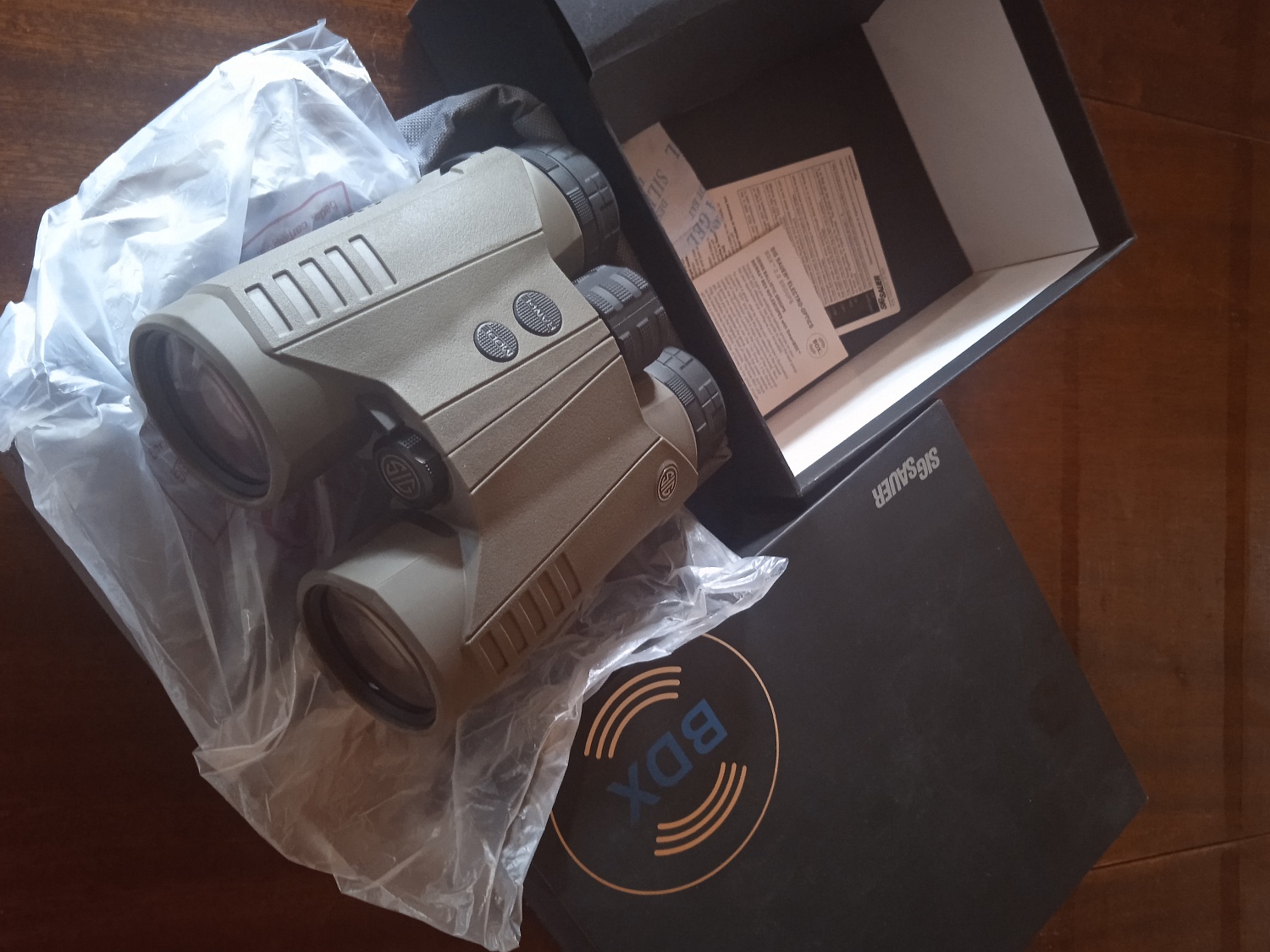 Бинокль с лазерным дальномером Sig Sauer Kilo 3000 BDX 10x42