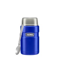 Термос для еды THERMOS SK-3020 0.71L, складная ложка, синий — от интернет-магазина MWROS