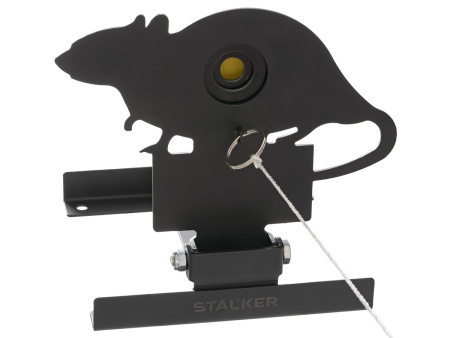 Мишень подъёмная Stalker Крыса, сталь, 3 мм, области попадания: 40,25,15мм — от интернет-магазина MWROS