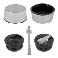 Термос для еды THERMOS SK-3020 0.71L, складная ложка, синий — от интернет-магазина MWROS