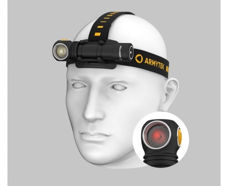 Фонарь налобный-мульти Armytek Wizard C2 WR Magnet USB тёплый+красный — от интернет-магазина MWROS