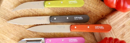 Набор ножей Opinel Les Essentiels 112/113/114/115, 4шт, 4 цвета, бук — от интернет-магазина MWROS