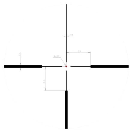 Оптический прицел Mewlite 1-4x24 SFP 30 mm IR — от интернет-магазина MWROS