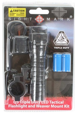 Фонарь Sightmark Q5 Triple Duty Tactical, 280 люмен — от интернет-магазина MWROS
