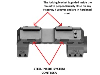 Кронштейн Contessa Ultra Tactical 30мм на Picatinny, h=23мм — от интернет-магазина MWROS