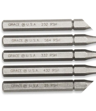 Выколотки Grace USA для пружинных штифтов с держателем, комплект 5 шт. — от интернет-магазина MWROS