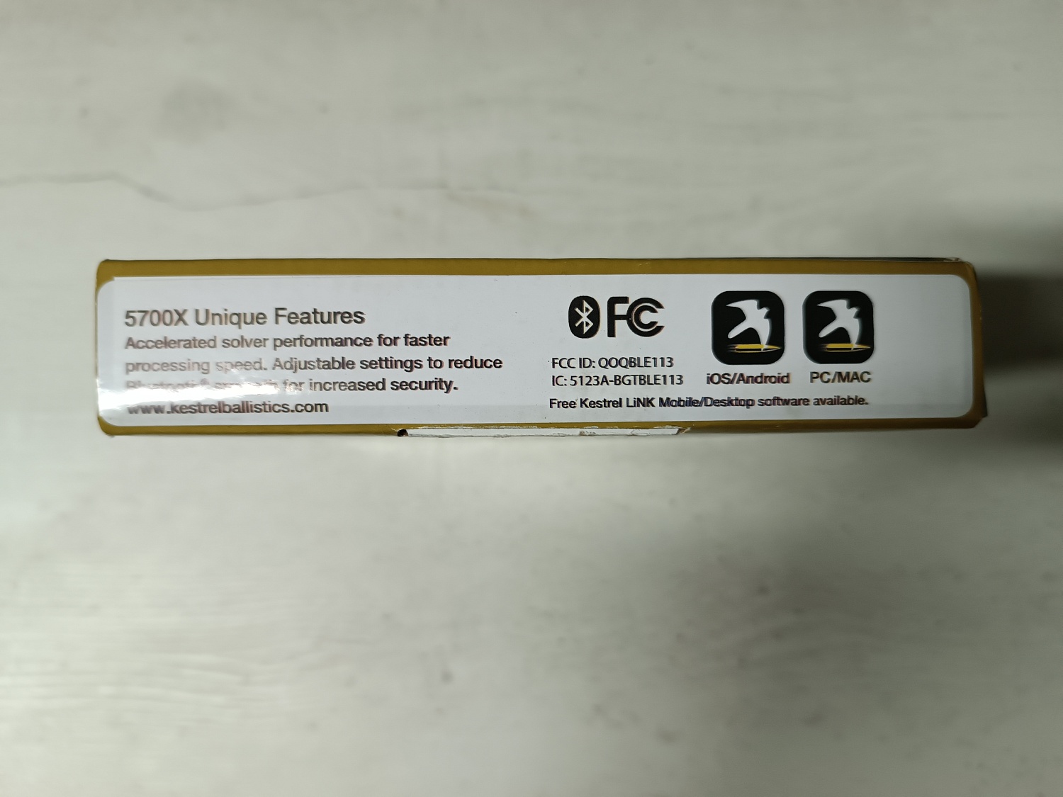 Карманная метеостанция Kestrel Elite 5700X Link Applied Ballistic Dark Earth