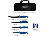 Набор филейных ножей AccuSharp Fillet Knife Kit (4 ножа,точилка,кейс) — от интернет-магазина MWROS