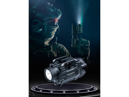 Фонарь Nextorch WL21G Dual-Light, пистолетный, 650 lm, зелёный ЛЦУ — от интернет-магазина MWROS