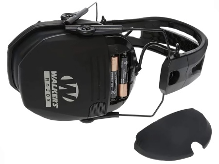 Наушники активные Walker`s Razor Slim Tacti-Grip, чёрные — от интернет-магазина MWROS