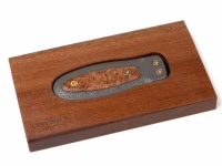 Lionsteel держатель для денег, дамасская сталь/дерево — от интернет-магазина MWROS