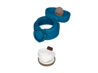 Термокружка THERMOS JNR-502 LTD BLG 0.5L, откидной механизм, голубой — от интернет-магазина MWROS