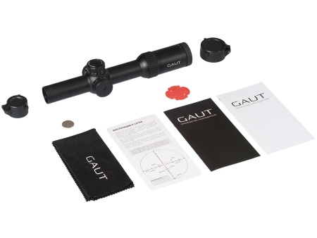 Прицел Gaut Obsidian 1-8x24, сетка X2, подсветка точки — от интернет-магазина MWROS