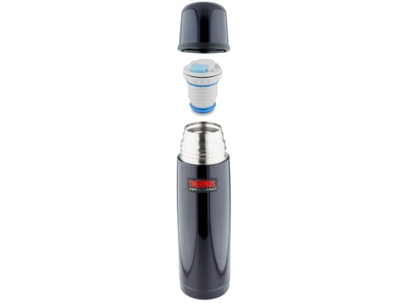 Термос для напитков THERMOS FBB-1000 BC 1L, синий Midnight Blue — от интернет-магазина MWROS