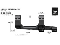 Кронштейн Vortex Precision Extended Cantilever 34мм на Picatinny — от интернет-магазина MWROS
