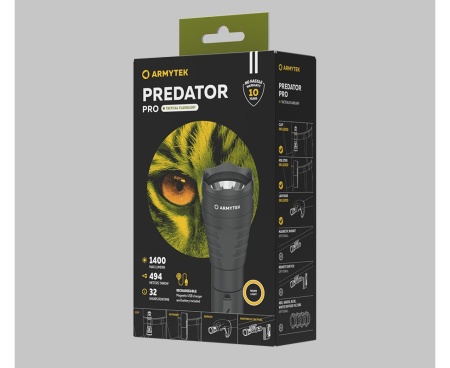 Фонарь подствольный Armytek Predator Pro Magnet USB XHP35 HI тёплый — от интернет-магазина MWROS
