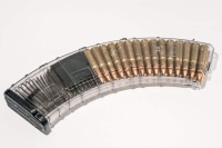 Магазин Pufgun на ВПО-133/Сайга-МК/М, 40 патронов, прозрачный — от интернет-магазина MWROS