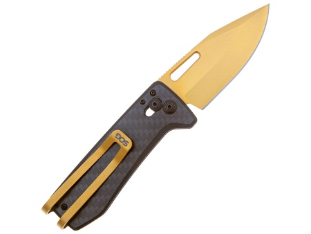 Нож складной SOG Ultra XR Carbon & Gold, Cryo S35VN, Carbon Fiber — от интернет-магазина MWROS