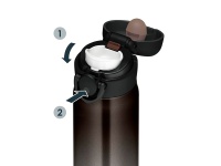 Термокружка THERMOS JNR-502 LTD BKG 0.5L, откидной механизм, чёрный — от интернет-магазина MWROS