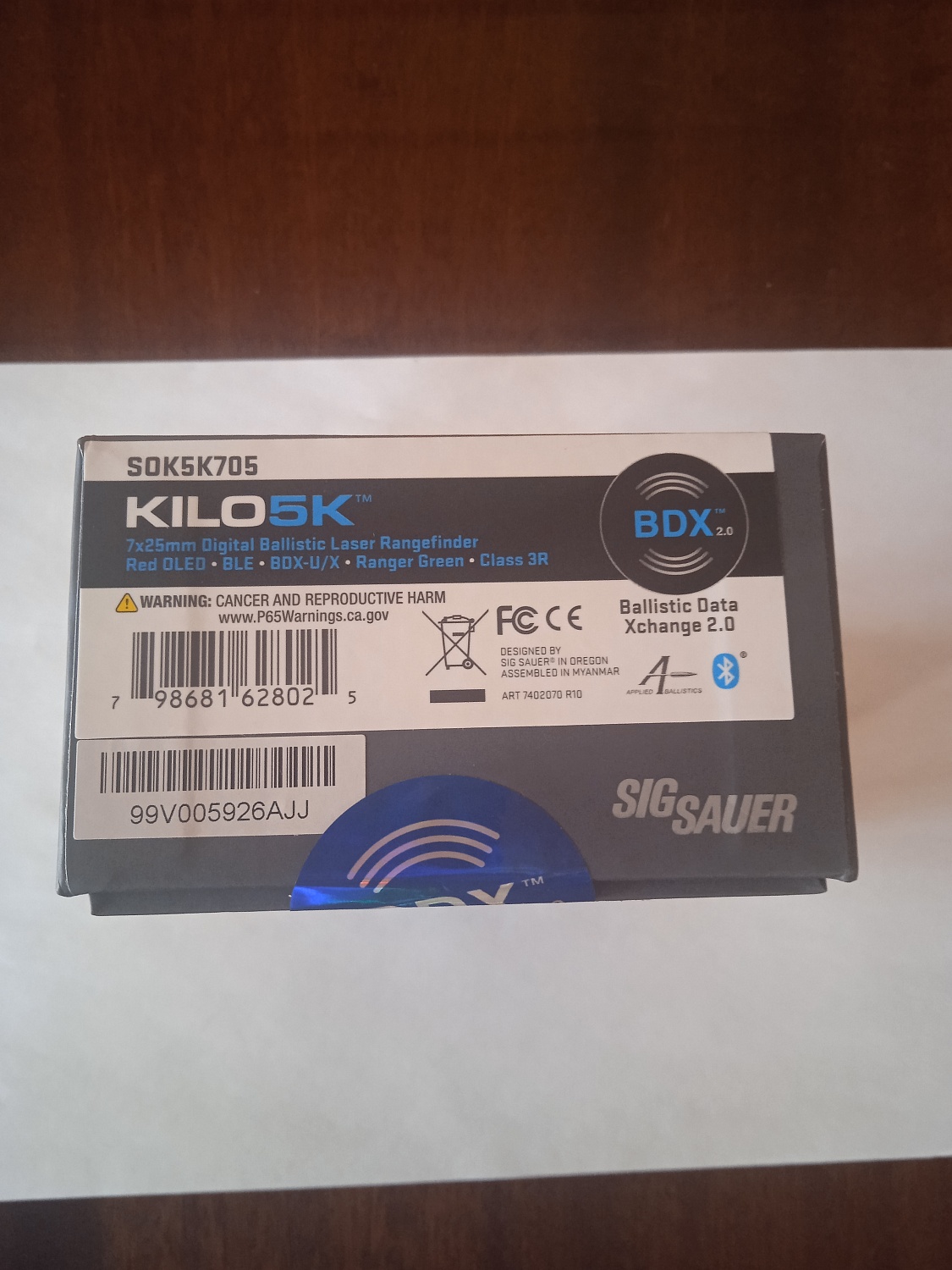 Лазерный дальномер Sig Sauer Kilo 5k. 75000 руб.
