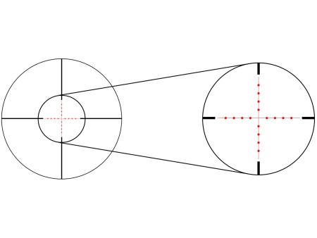 Прицел Gaut Quartz 4-12x50AO, сетка 2 (Mil-Dot), подсветка — от интернет-магазина MWROS
