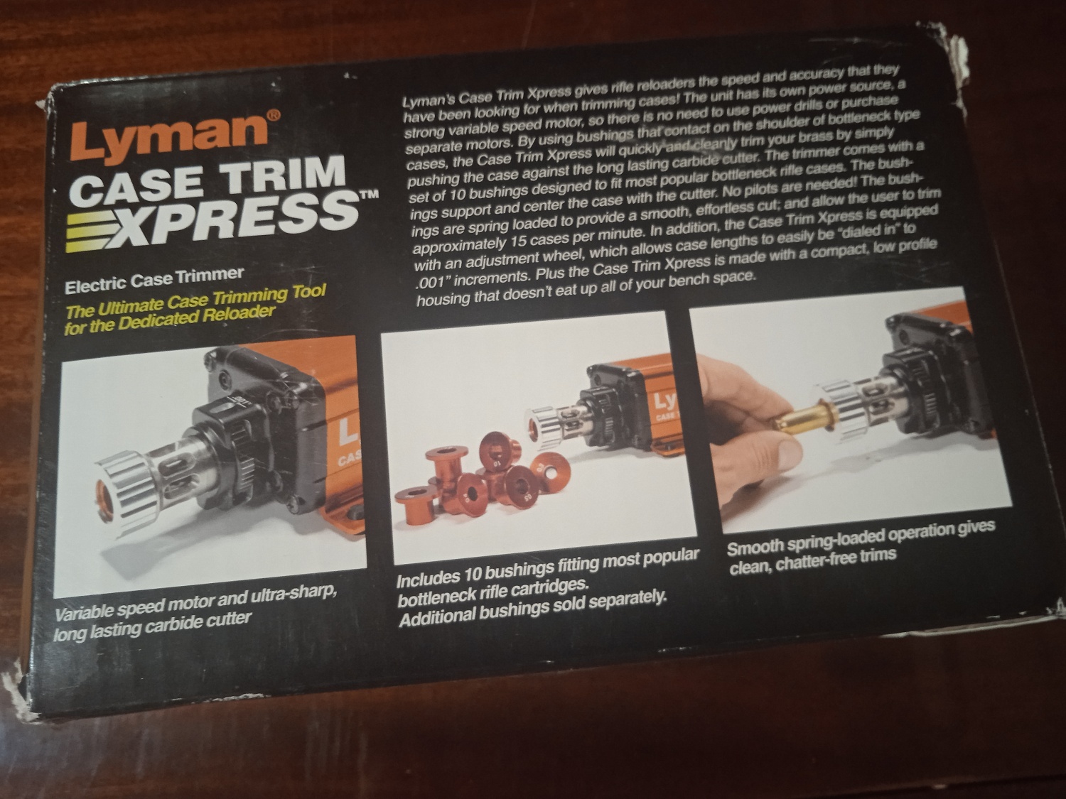 Автоматический триммер для подрезки гильз Lyman Case Trim Xpress