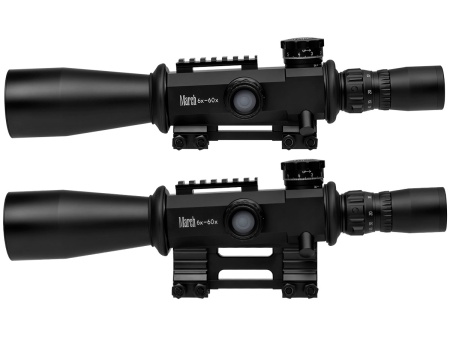 Прицел March Genesis 6-60x56 FML-TR1 FFP на Picatinny 0.05Mil — от интернет-магазина MWROS