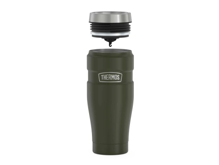 Термос для напитков (термокружка) THERMOS SK-1005 MAG 0.47L Army Green — от интернет-магазина MWROS