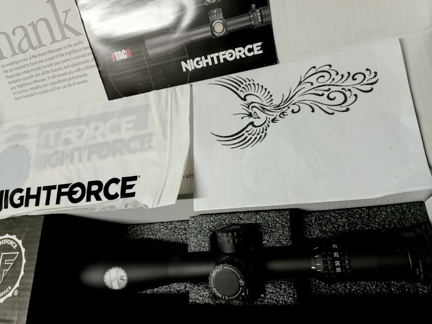 Прицел Nightforce ATACR 7-35x56 F1 0.1mil, сетка Tremor3, с подсветкой, зеростоп, цвет чёрный