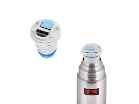 Термос для напитков THERMOS FBB-1000 B SBK 1L, стальной — от интернет-магазина MWROS
